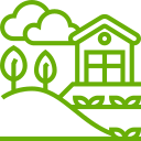 farm Landscaping Icon