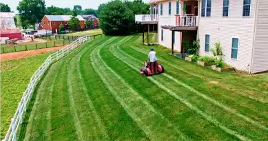 lawn maintenance lawn maintenance at a home